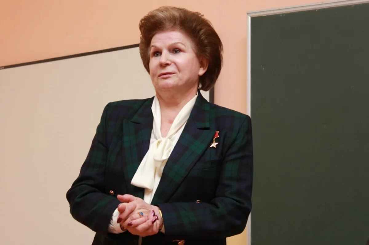    Валентина Терешкова.