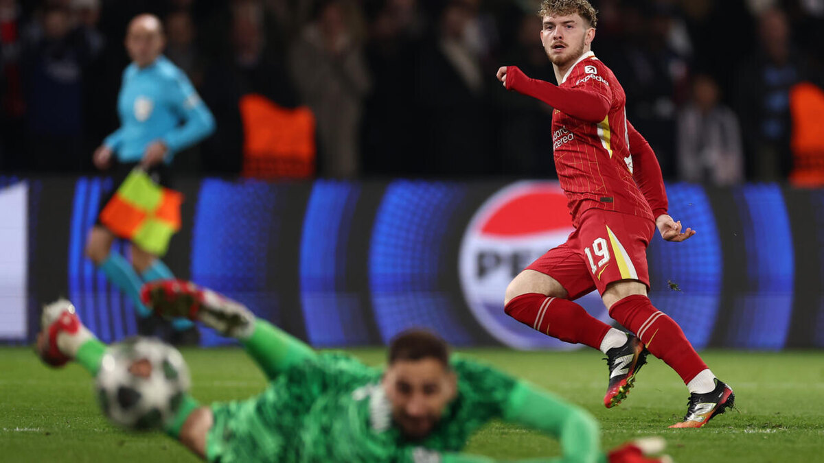     Гол Харви Эллиотта. Фото: ФК «Ливерпуль»