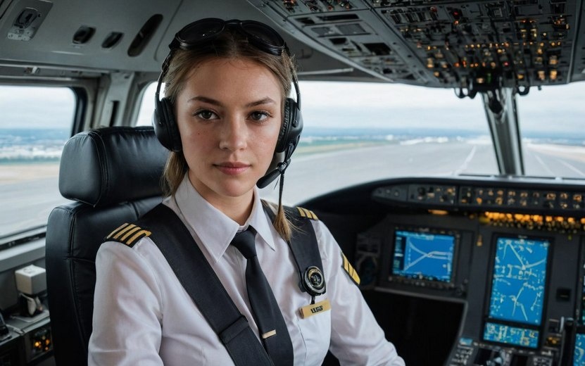    Первые девушки-пилоты появились в компании «Ижавиа»