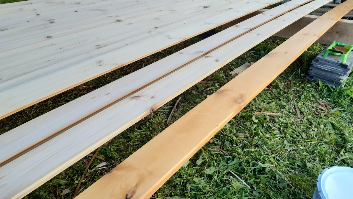 Обработка имитации пропиткой