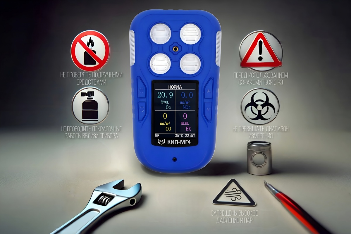 Правила эксплуатации газоанализатора