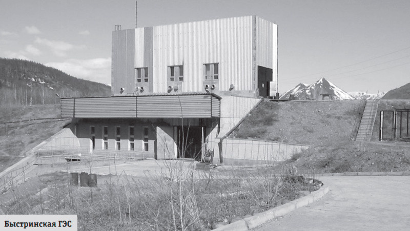 Быстринская ГЭС в 90-е