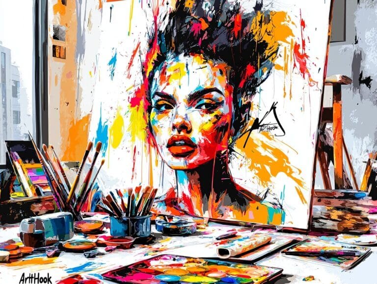    Живопись гуашью: откройте для себя секреты ярких портретов и уникальных техник, которые вдохновят на творчество Art-Hook.Ru