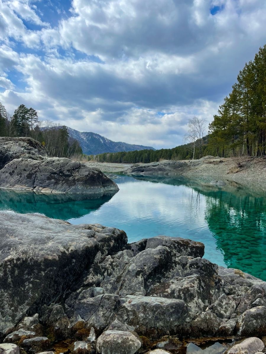 Голубые озера