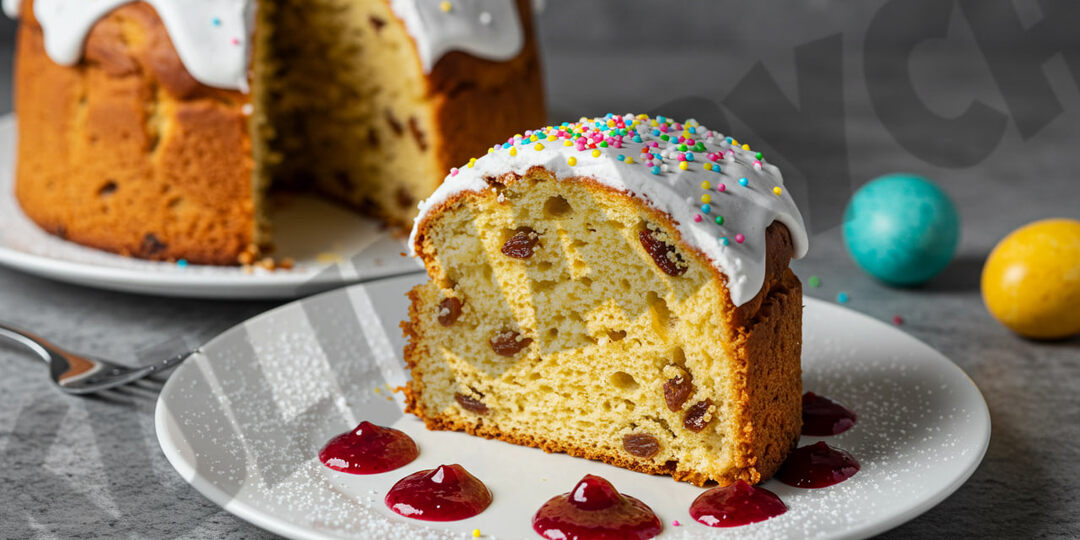 Идеальный пасхальный кулич: от теста до глазури!