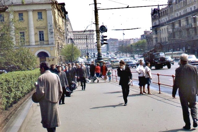 Брежневская Москва 1970-х. Фото: Past Vu