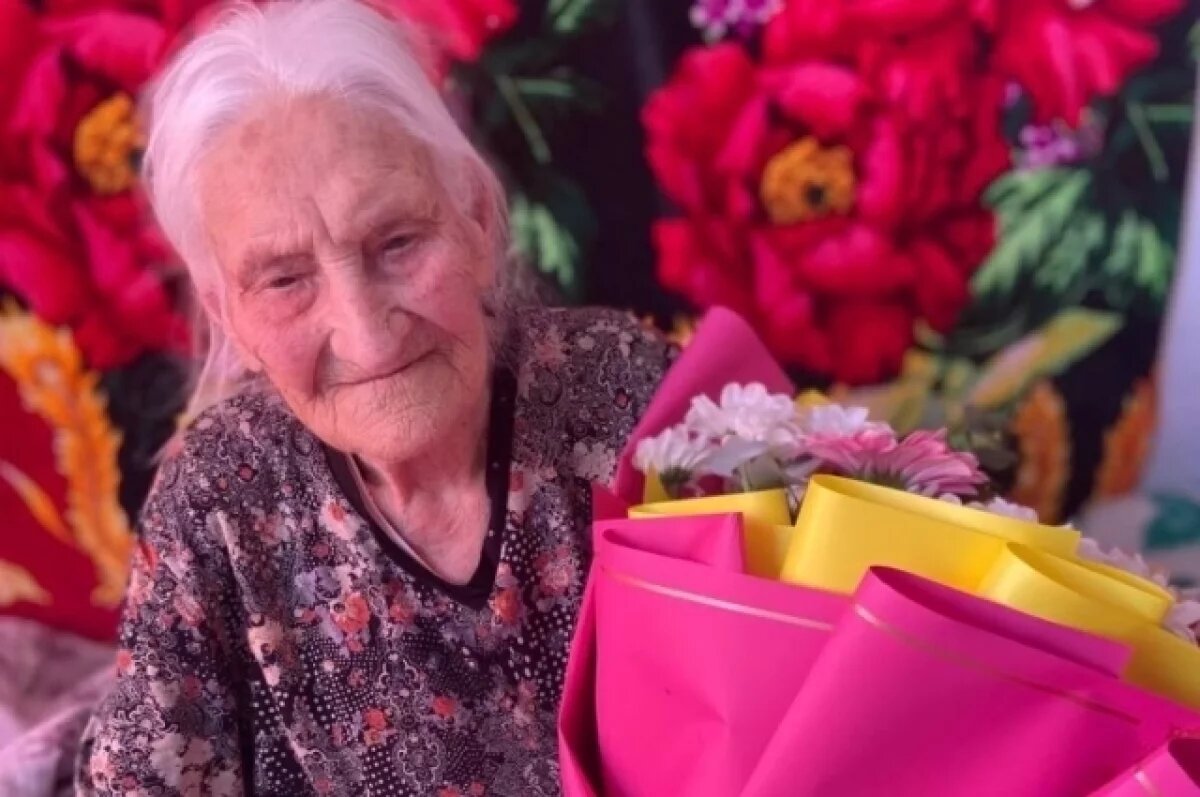    102 года исполнилось труженице тыла из Петровска-Забайкальского