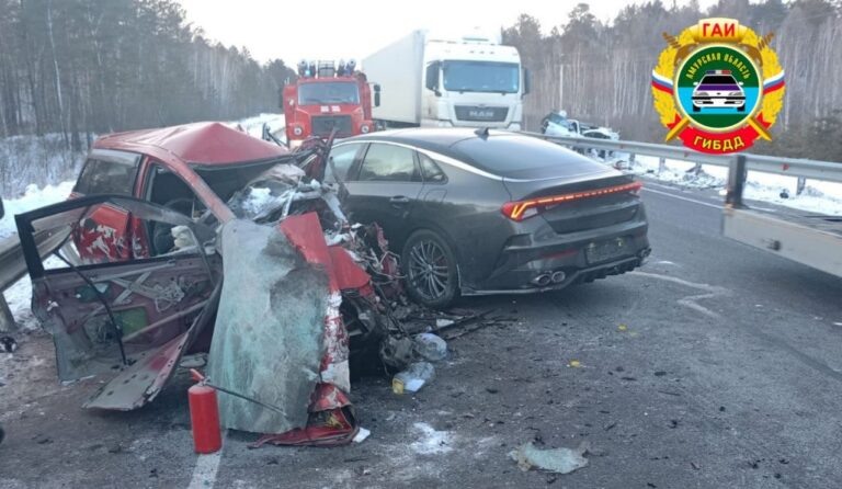    Фото: ДТП 2 февраля в Магдагачинском округе / Госавтоинспекция