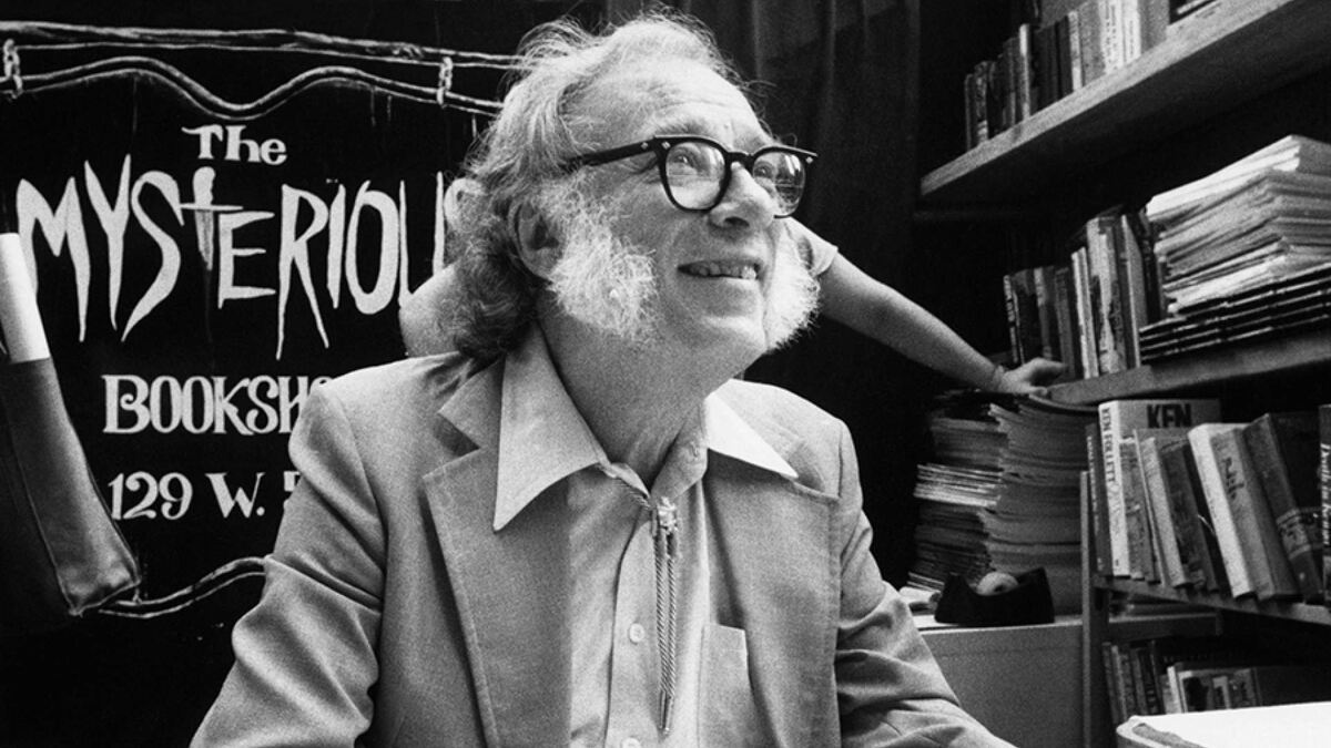 Айзек Азимов - писатль-фантаст, автор законов роботехники