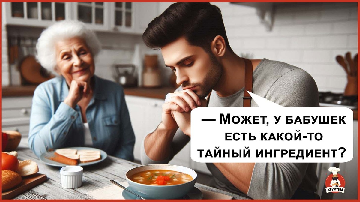 Почему бабушкин борщ вкуснее