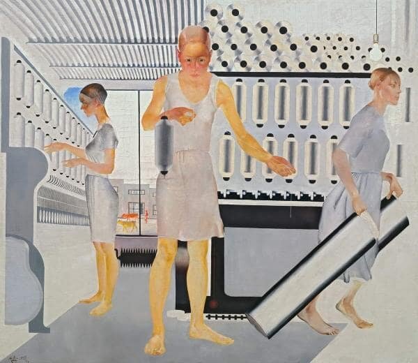 А.А. Дейнека «Текстильщицы», 1927 © ГРМ