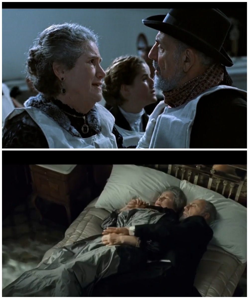 кадры из фильма "Титаник"