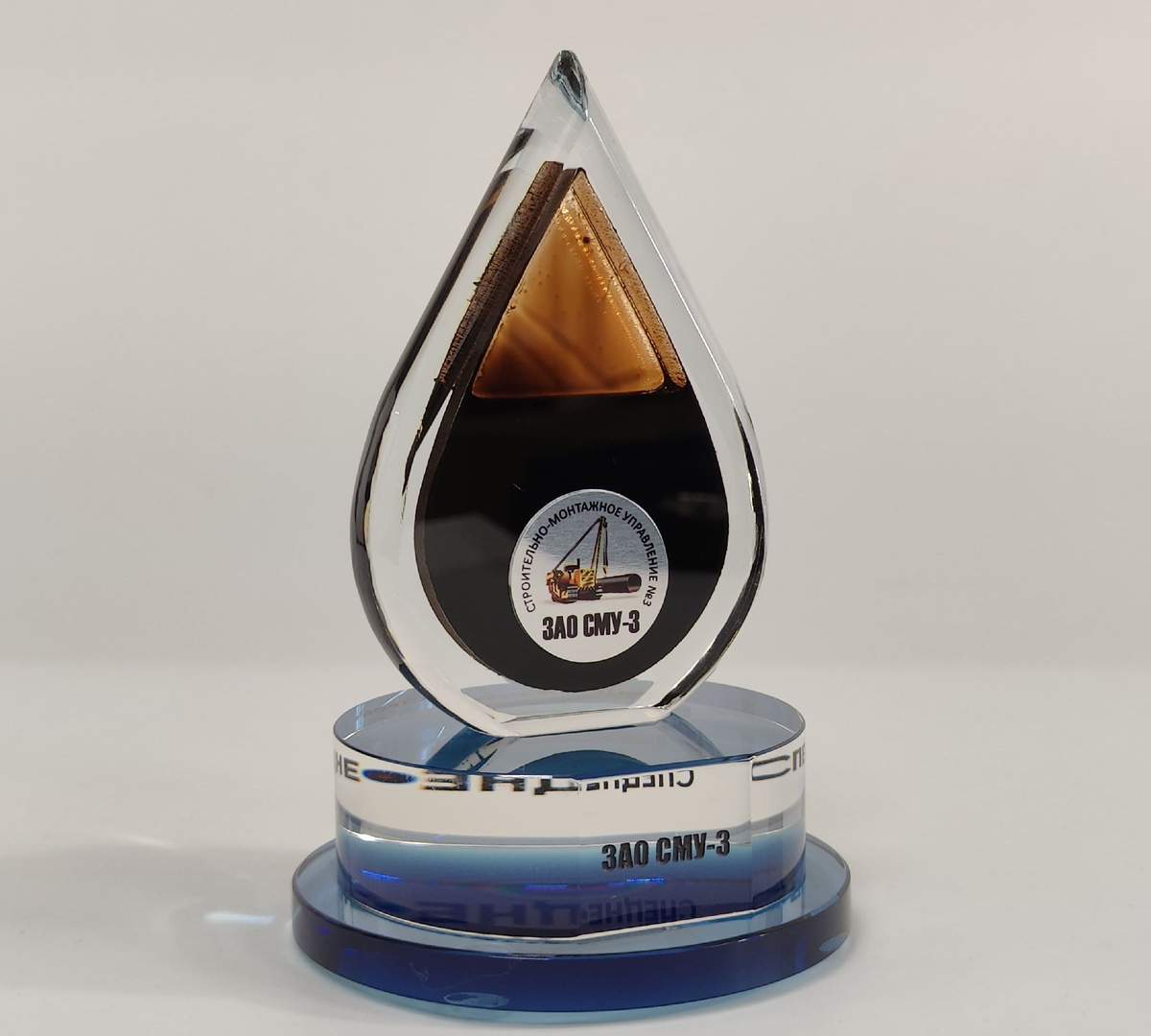 Бизнес-подарок Капля нефти. Сделано на заказ Мастерская ВЕТРО (Москва)