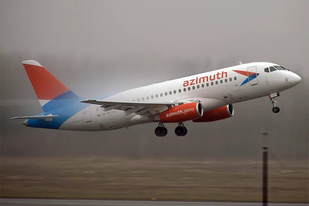 CC BY-SA 2.0 / Anna Zvereva / Azimuth, RA-89080, Sukhoi Superjet 100-95LR