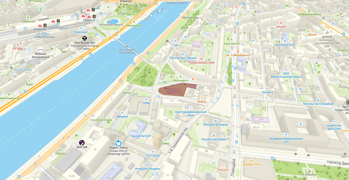 Пятно застройки ЖК 2-й Вражский, 8