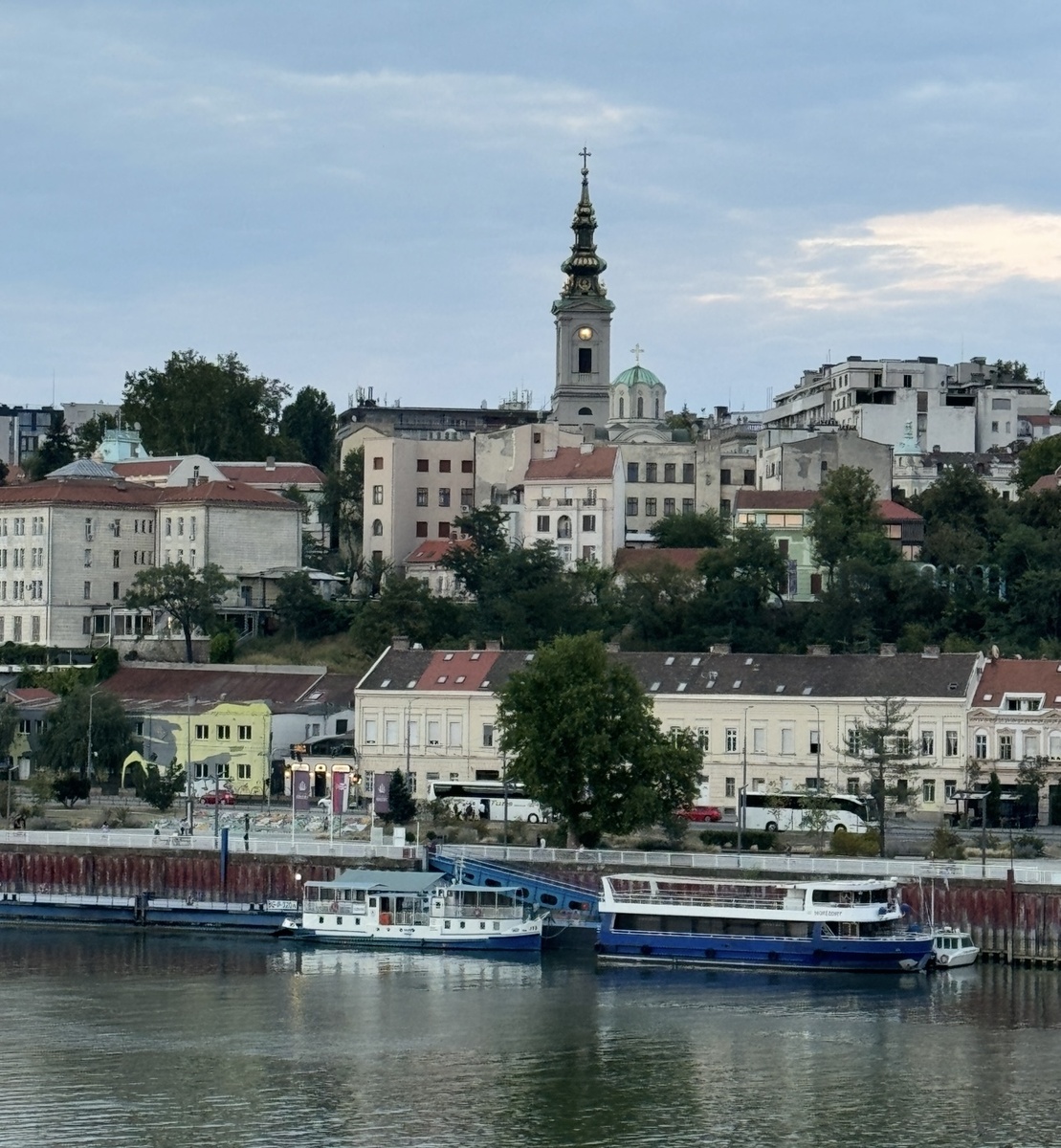 Набережная в Белграде