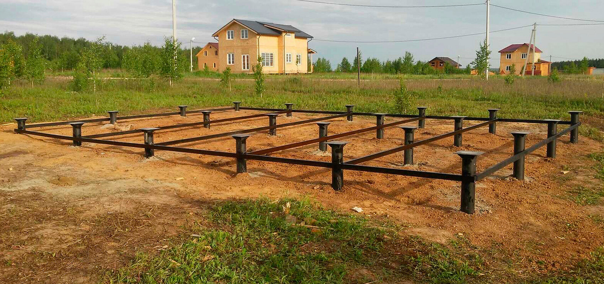 Свайный фундамент