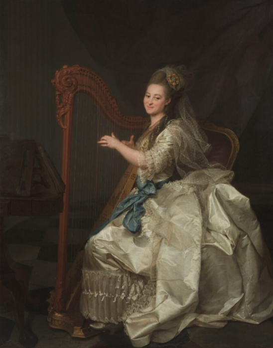 Левицкий Д. Г. Портрет Г. И. Алымовой, 1776. Фото: Государственный Русский музей, vk.cc/cJoxwY