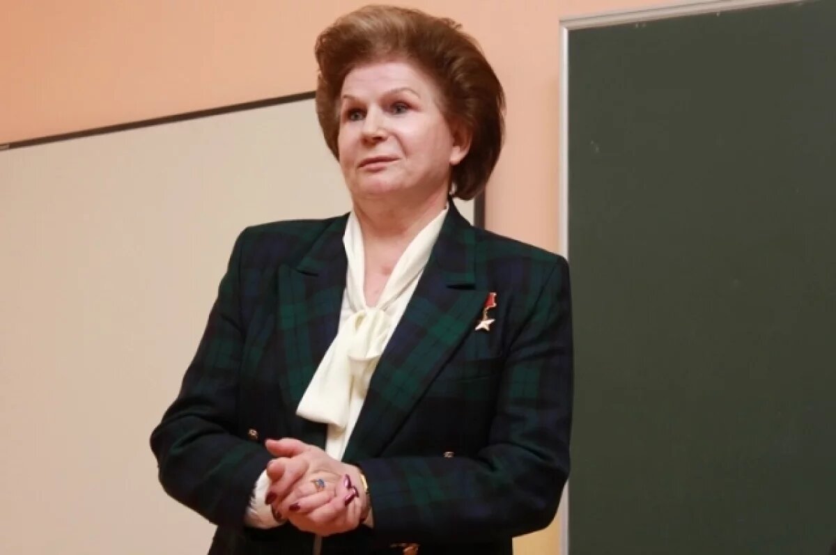    Путин поздравил Валентину Терешкову с 88-летием