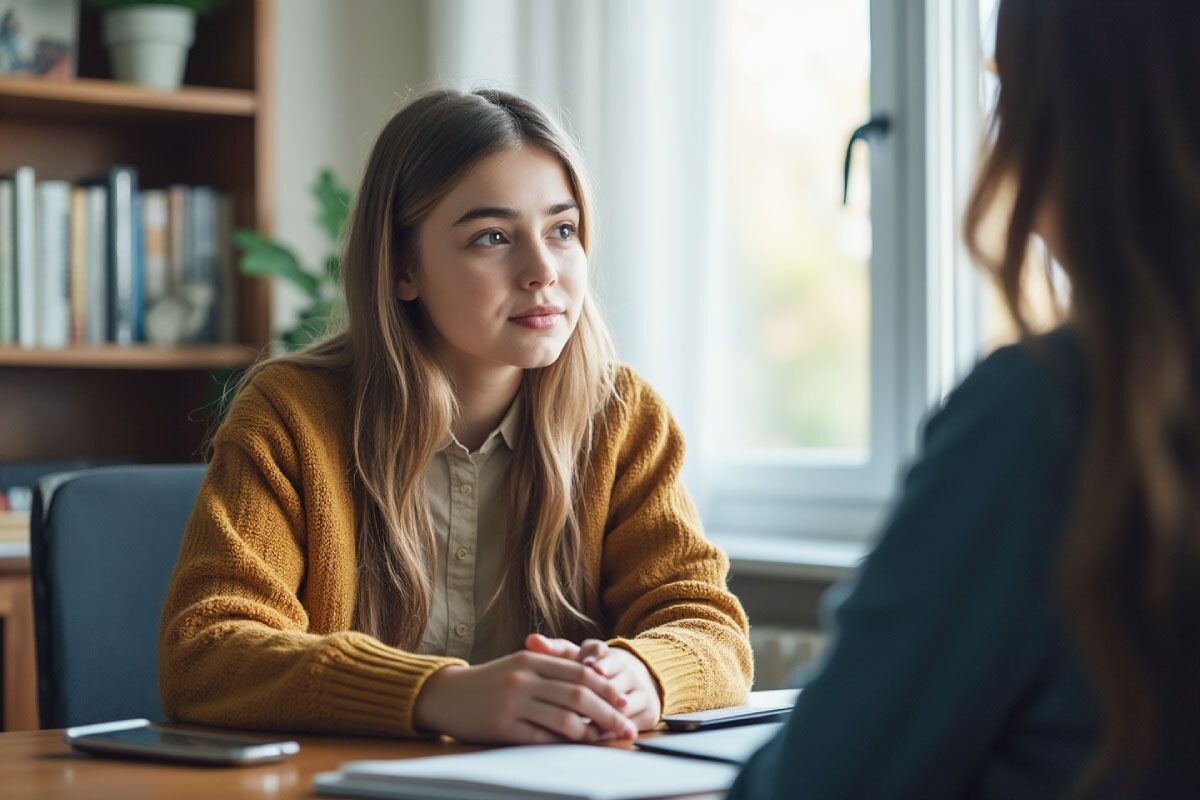 Если замечаете, что размышления о своих качествах, ошибках, неудачах приводят лишь к душевному самобичеванию, это повод обратиться к психологу. Источник: нейросеть📷
