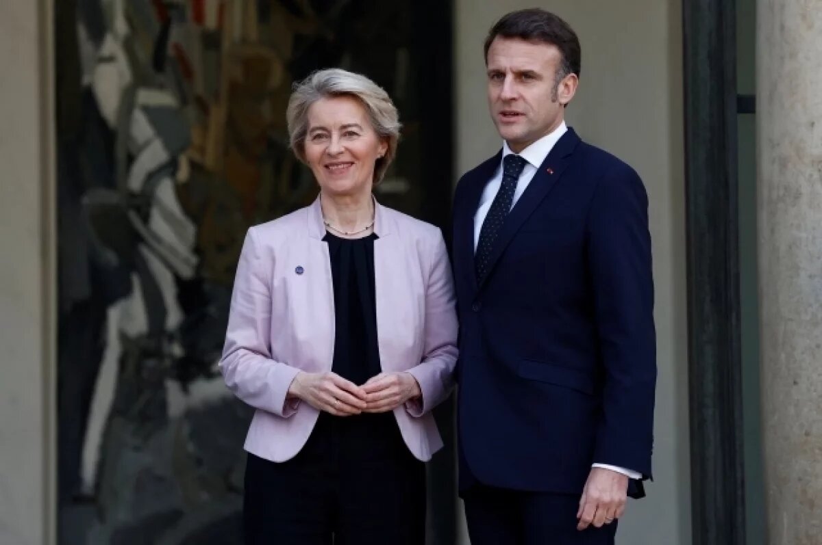    Марков: Макрон конкурирует с фон дер Ляйен за лидерство в «партии войны»