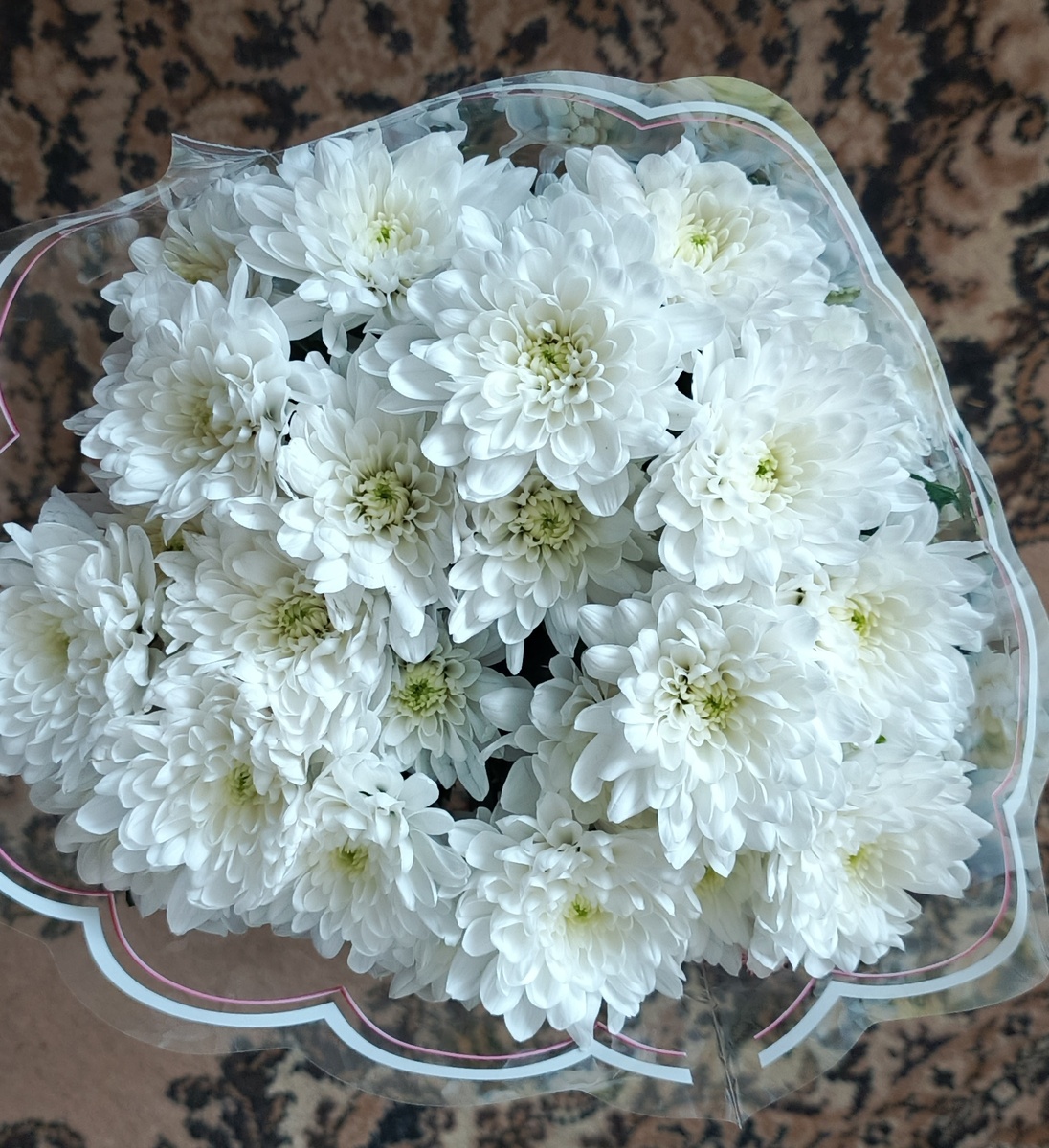 Мой букетик. Такие муж захотел.