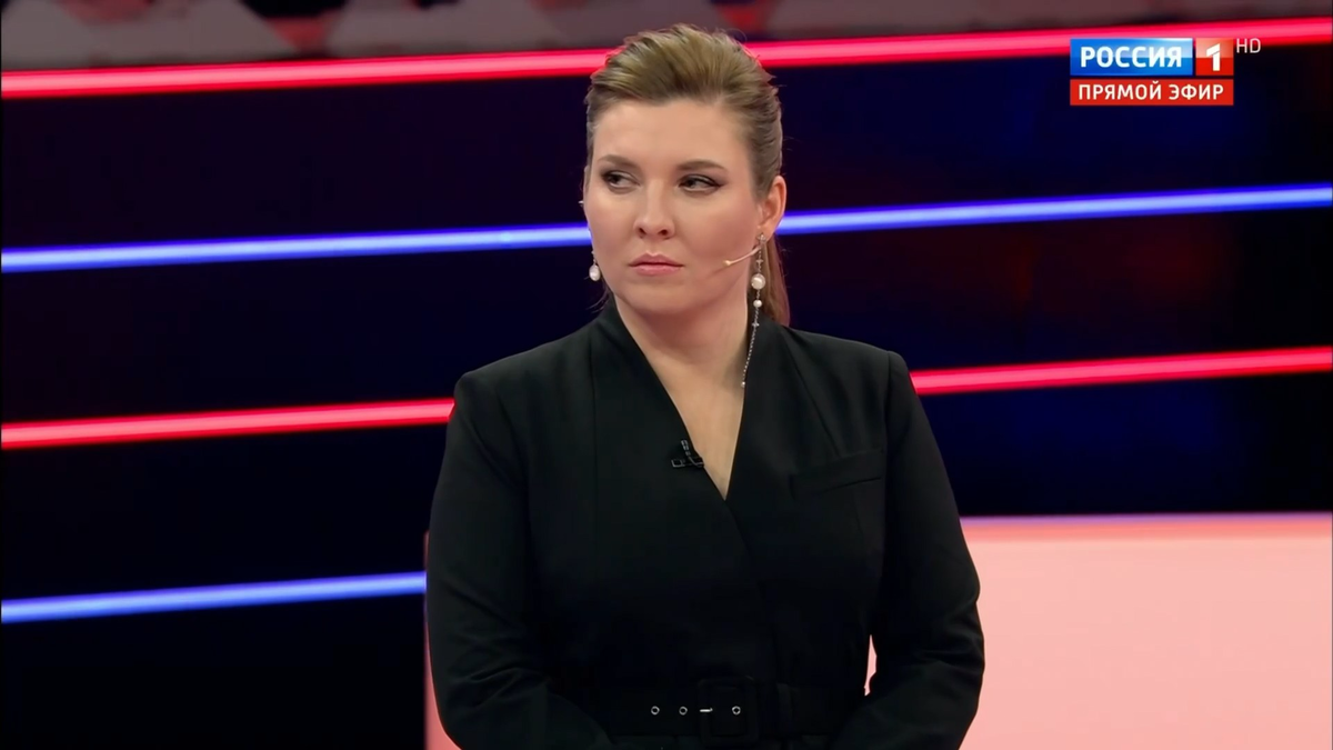 Кадр из прямого эфира