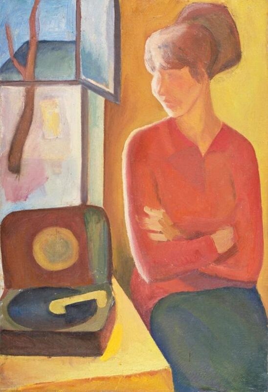    Н.И. Патехина - Портрет подруги. Николаевск-на-Амуре