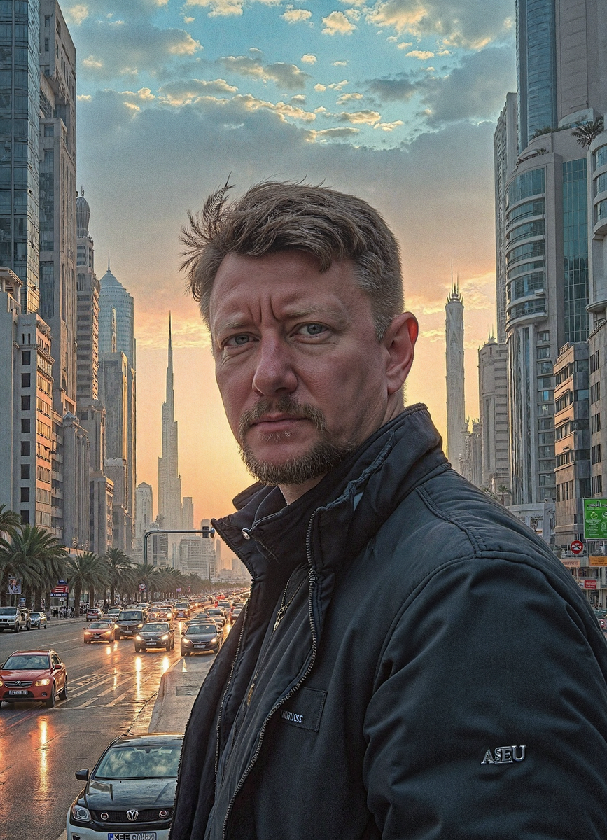 Московские вайбы проступают сквозь пейзажи ближневосточных городов  