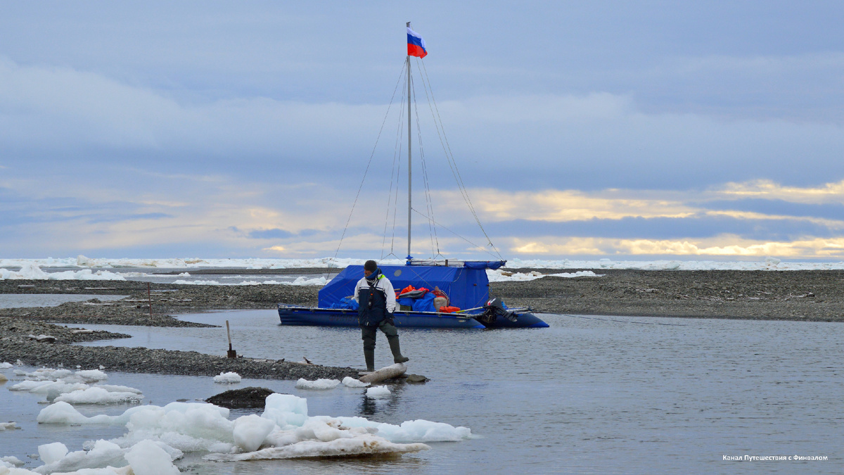 Море Лаптевых, остров Преображения.