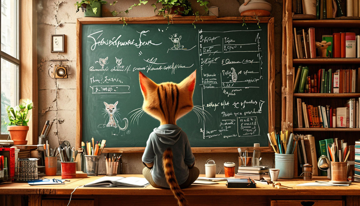 Котик выбирает награды:)