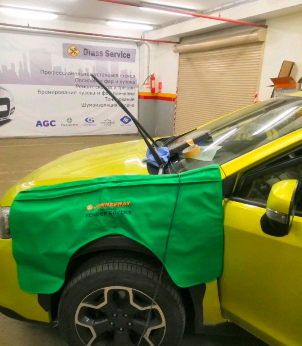 Ремонт лобового стекла 