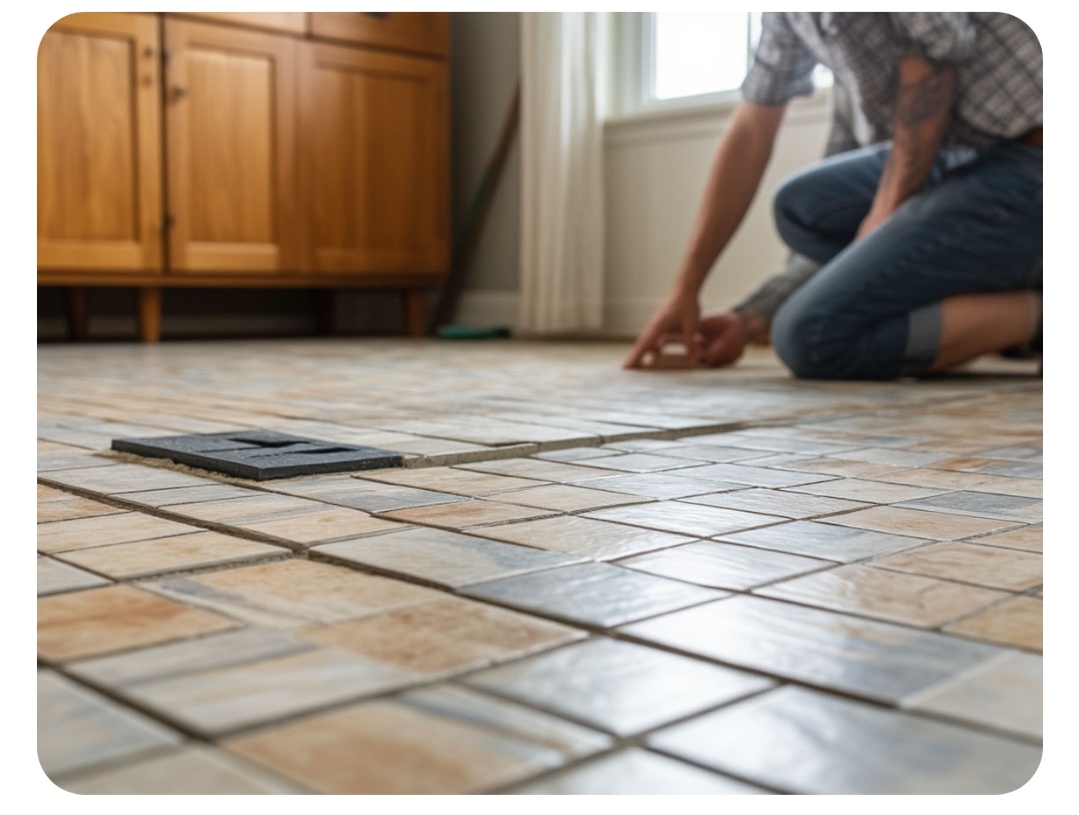 Как положить плитку на пол?