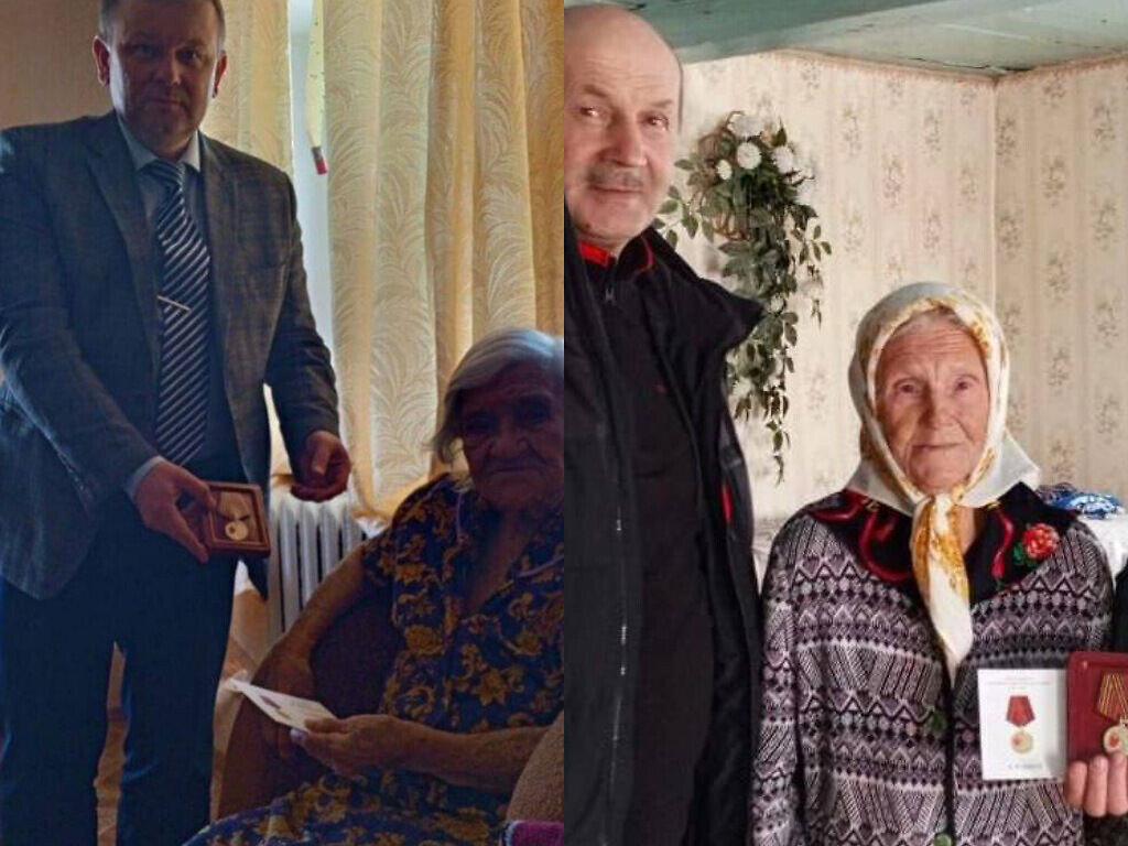    В Оренбургской области продолжают вручать юбилейные медали. На этот раз их получили труженицы тыла