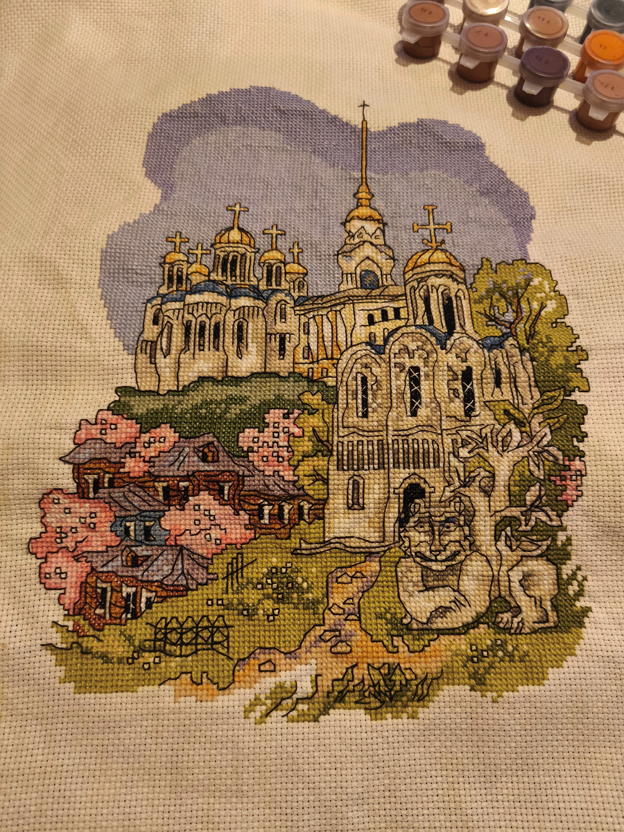 г. Владимир, в котором проходило каждое лето, пока были живы бабушка и дедушка, и было куда ездить)