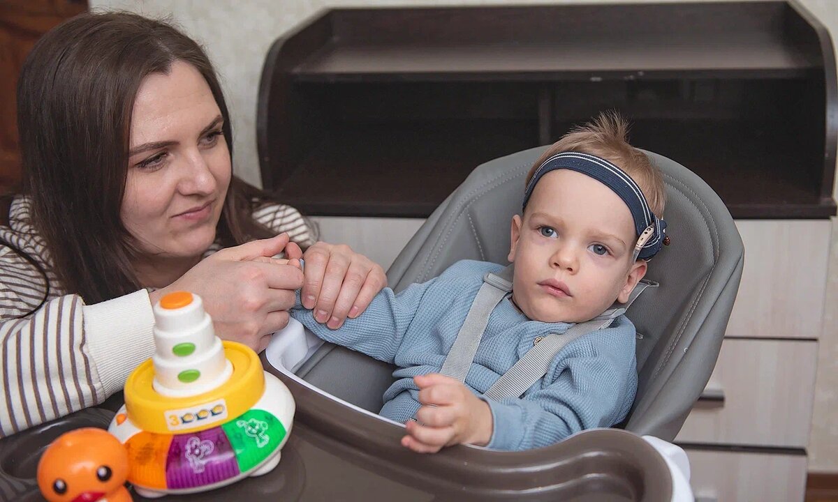 Матвей с мамой