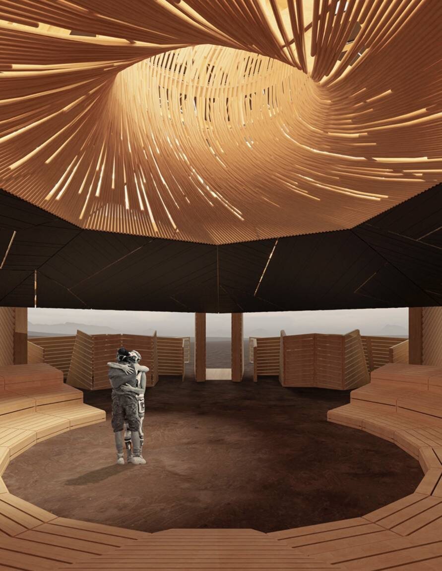 Мигель Арраис представил проект The Temple of the Deep для Burning Man 2025  