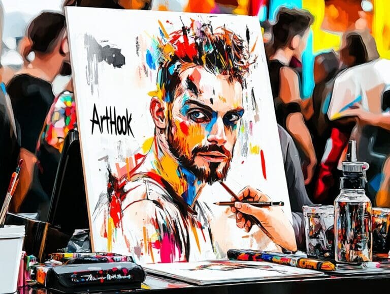    Быстрые портреты на мероприятиях: как живое рисование превращает вечер в незабываемое событие Art-Hook.Ru