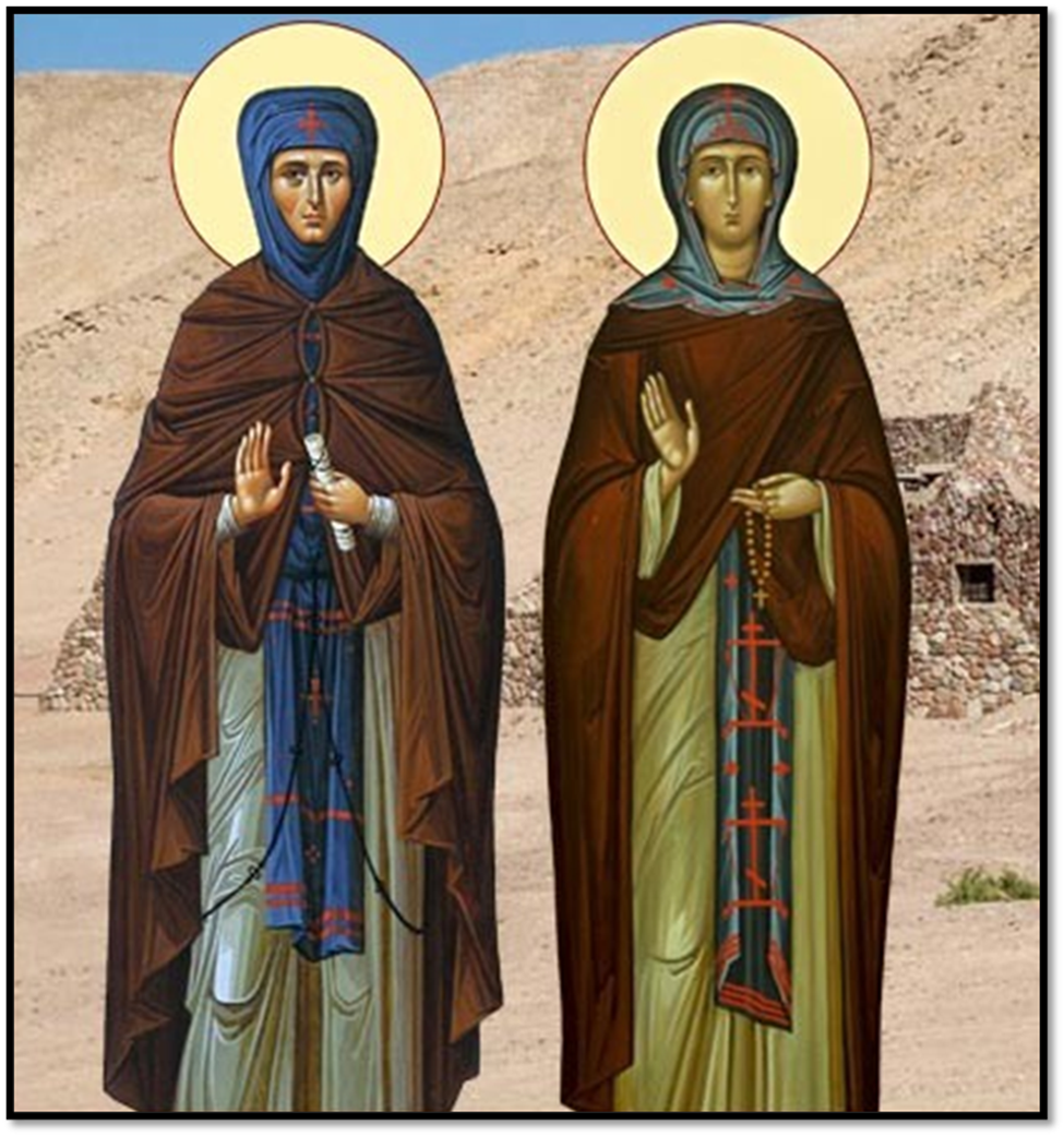 преподобные Марина и Кира Берийские