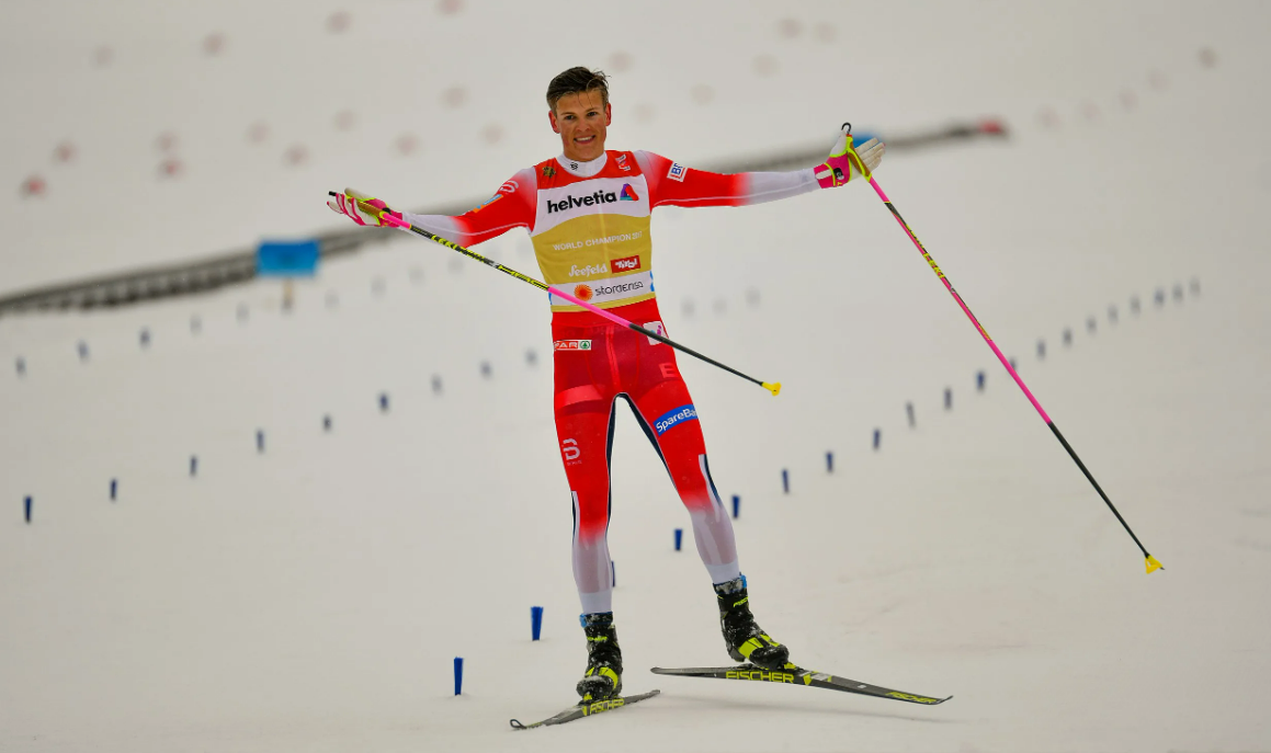 Йоханнес Клэбо собирает золото Тронхейма-2025. Фото: соцсети