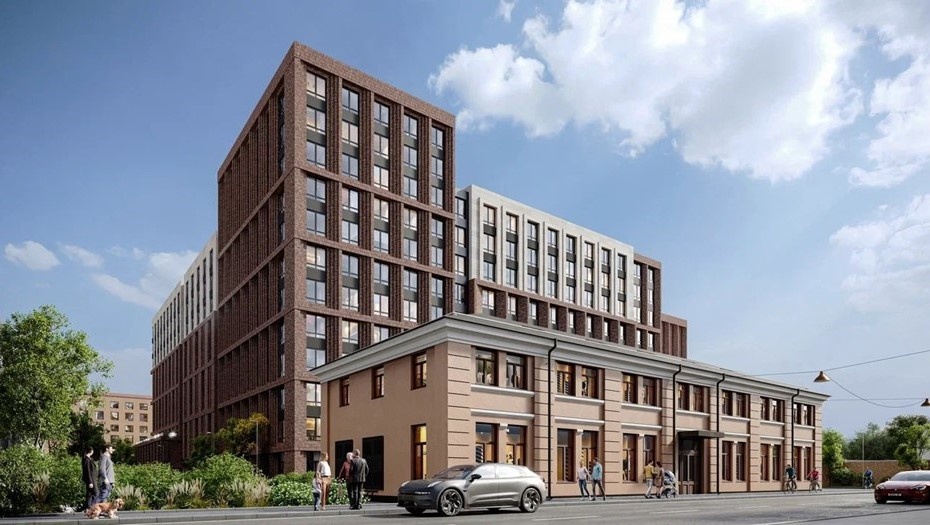    Жилой комплекс "Знатный" у "Московских ворот". Проект Автор фото: ГК "Вертикаль"