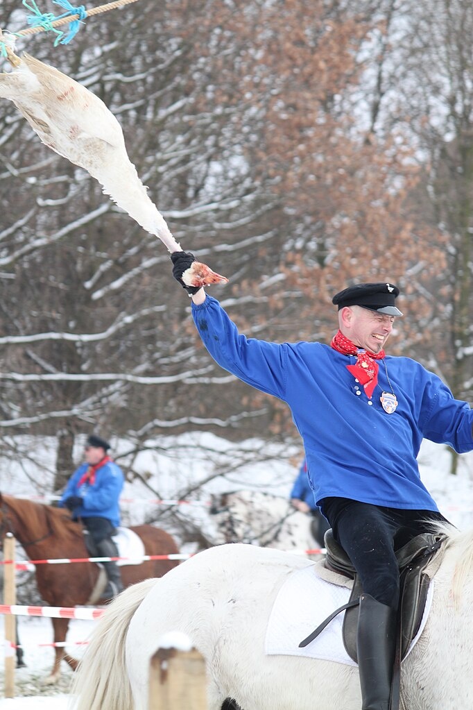 Растягивание гуся в наше время.