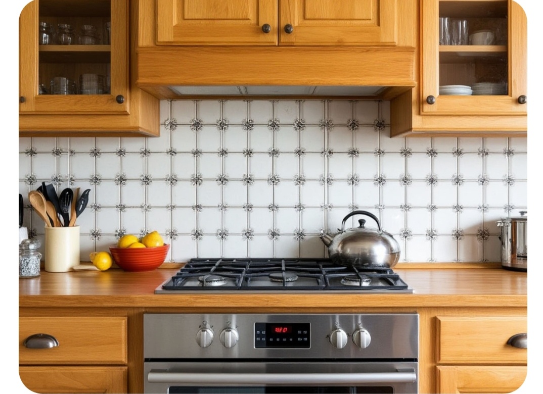 Фартук на кухне своими руками 