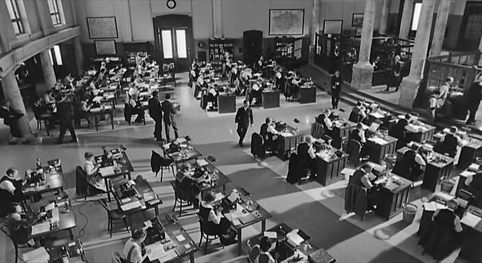 Кадр и фильма «Кафка» (1991)