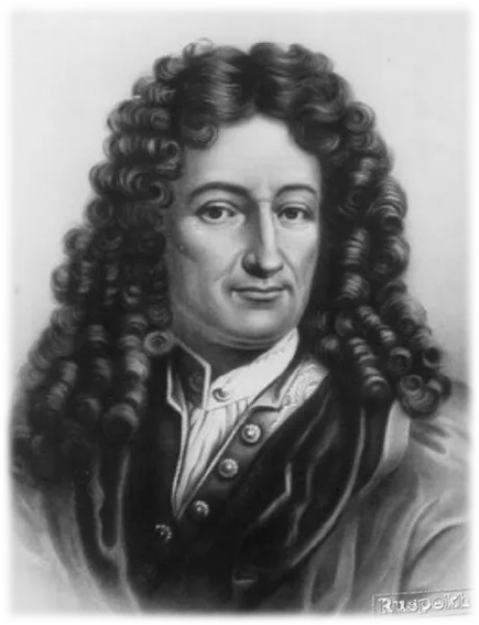 Немецкий философ и математик Готфрид Вильгельм Лейбниц
