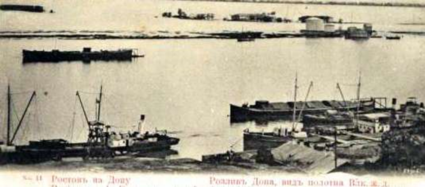 Ростов-на-Дону. Половодье на Дону. Вид на левый берег. Фото из открытых источников. 