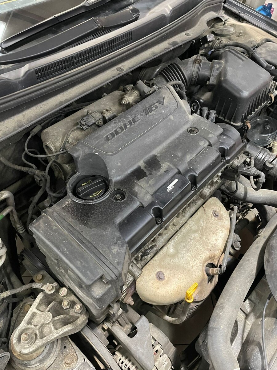 Под капотом Kia Ceed 2.0 двигатель G4GC 