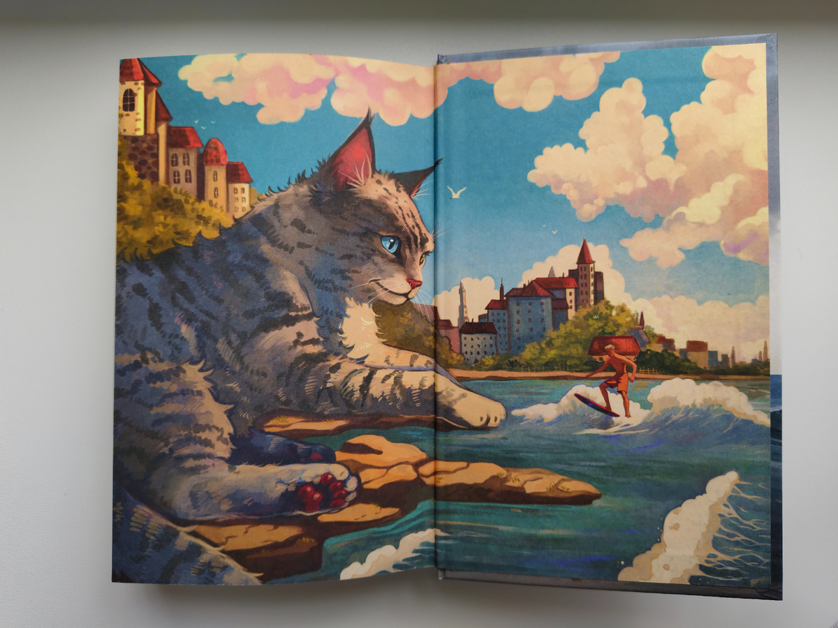 Форзац книги. Фото автора