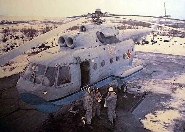 Ми-14ПЛ авиации Северного флота ВМФ СССР
