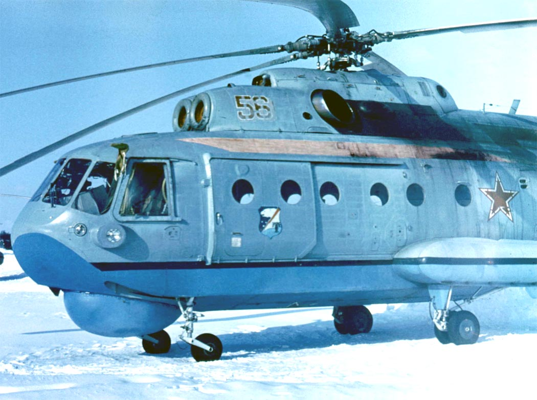 Ми-14ПС. Обратите внимание на широкую дверь грузовой кабины